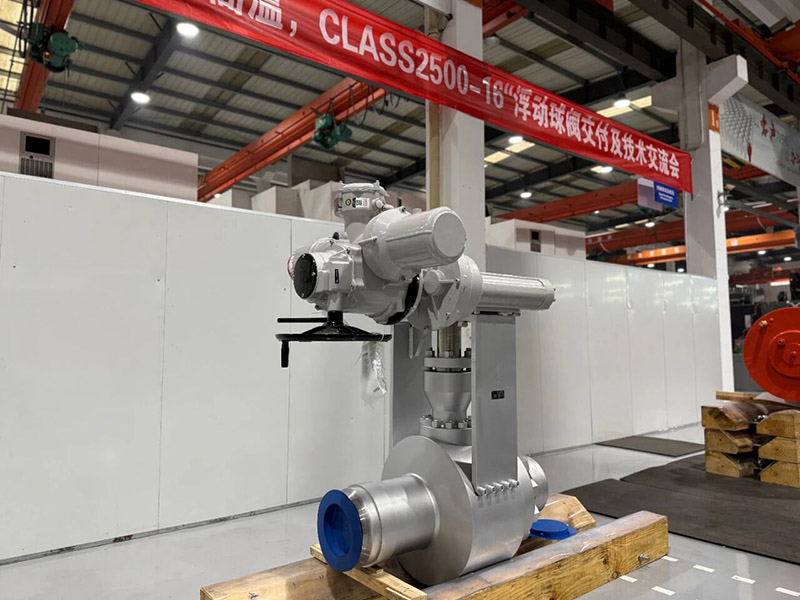 Class2500-16” & 10” Floating Ball Valve Delivery Seminar